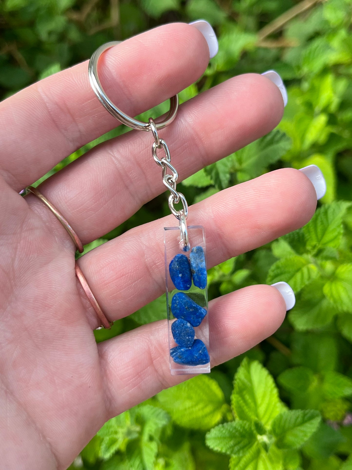 Lapis Lazuli Keychain