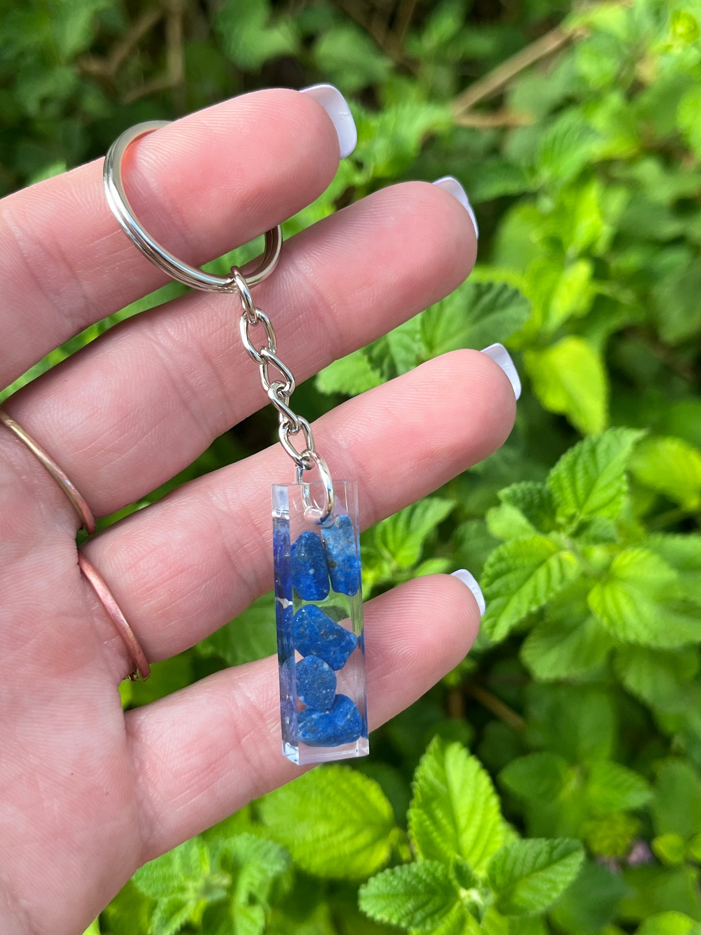 Lapis Lazuli Keychain