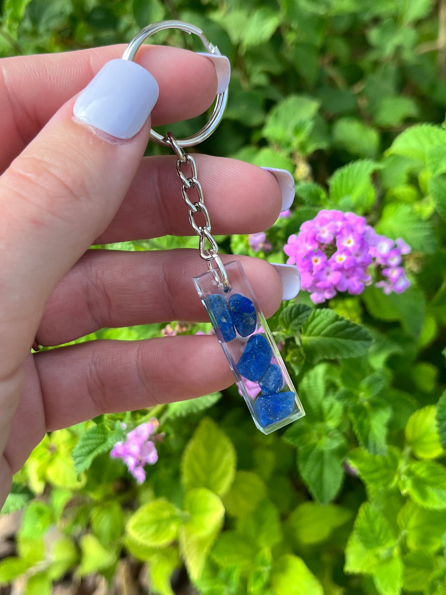 Lapis Lazuli Keychain