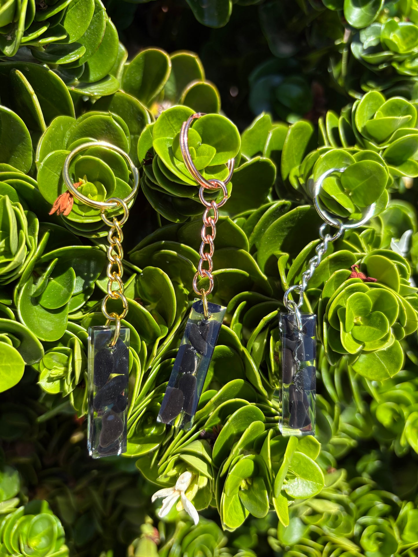 Obsidian Bar Keychain