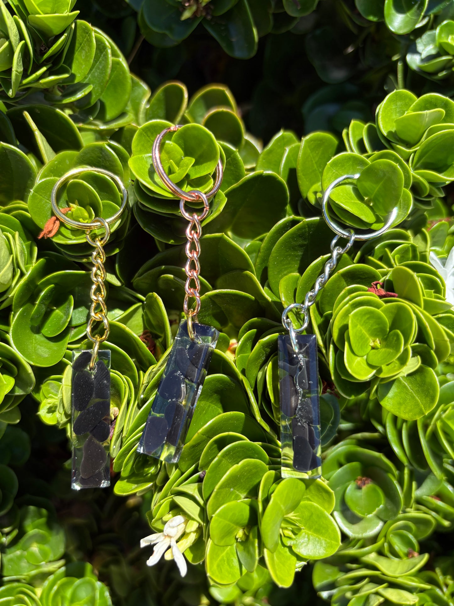Obsidian Bar Keychain
