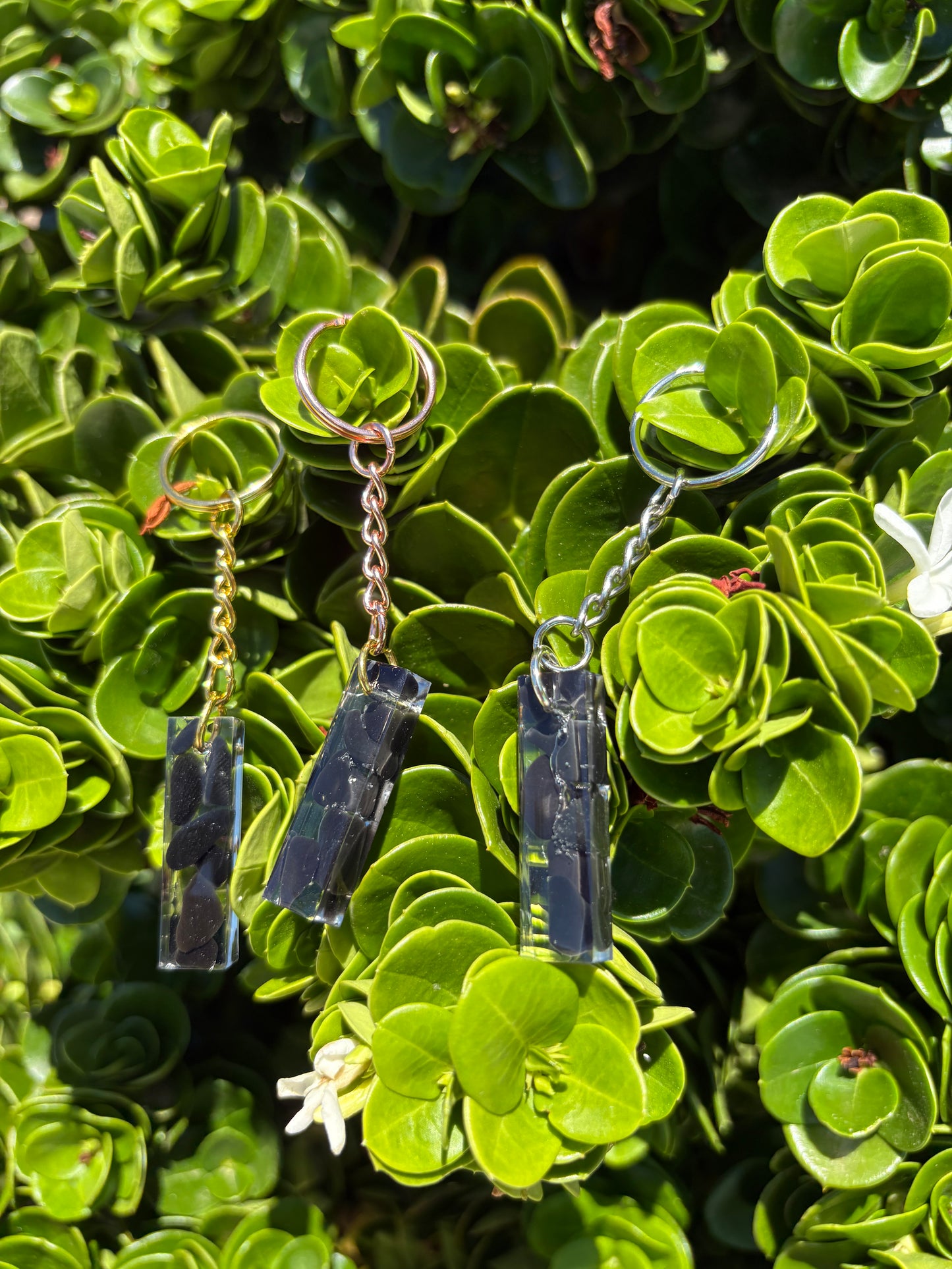 Obsidian Bar Keychain
