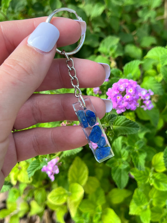 Lapis Lazuli Keychain